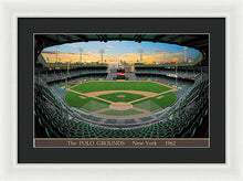 Load image into Gallery viewer, The Polo Grounds 1962 - Framed Print
