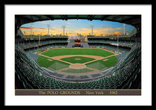 Load image into Gallery viewer, The Polo Grounds 1962 - Framed Print
