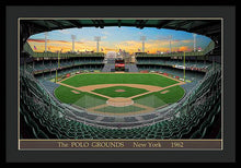 Load image into Gallery viewer, The Polo Grounds 1962 - Framed Print
