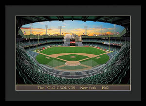 The Polo Grounds 1962 - Framed Print