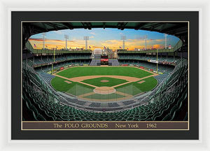 The Polo Grounds 1962 - Framed Print