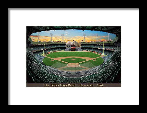 The Polo Grounds 1962 - Framed Print