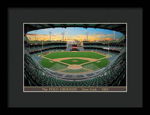 The Polo Grounds 1962 - Framed Print