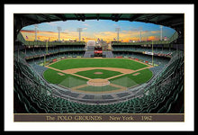 Load image into Gallery viewer, The Polo Grounds 1962 - Framed Print
