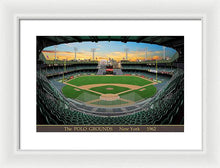 Load image into Gallery viewer, The Polo Grounds 1962 - Framed Print
