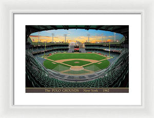 The Polo Grounds 1962 - Framed Print