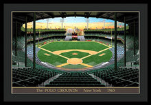 Load image into Gallery viewer, The Polo Grounds 1963 - Framed Print
