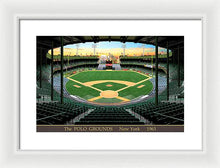 Load image into Gallery viewer, The Polo Grounds 1963 - Framed Print
