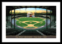 Load image into Gallery viewer, The Polo Grounds 1963 - Framed Print
