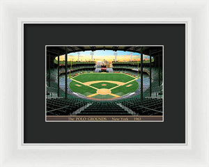 The Polo Grounds 1963 - Framed Print