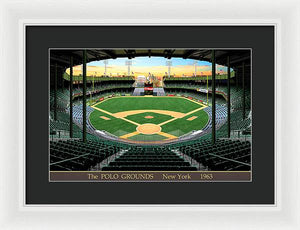 The Polo Grounds 1963 - Framed Print