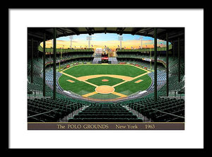 The Polo Grounds 1963 - Framed Print