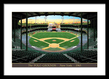 Load image into Gallery viewer, The Polo Grounds 1963 - Framed Print
