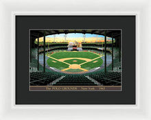 Load image into Gallery viewer, The Polo Grounds 1963 - Framed Print
