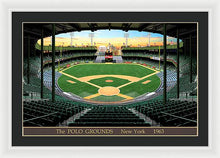 Load image into Gallery viewer, The Polo Grounds 1963 - Framed Print
