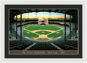 The Polo Grounds 1963 - Framed Print