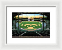 Load image into Gallery viewer, The Polo Grounds 1963 - Framed Print
