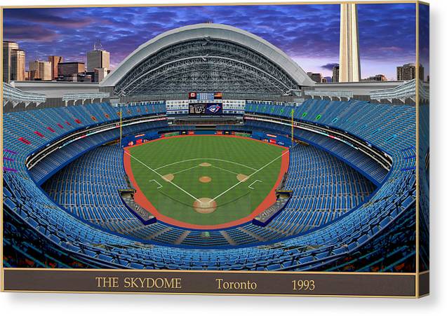 The Skydome 1993 - Canvas Print