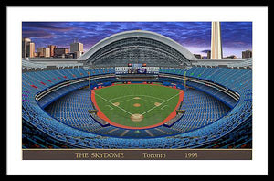 The Skydome 1993 - Framed Print