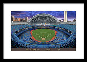 The Skydome 1993 - Framed Print