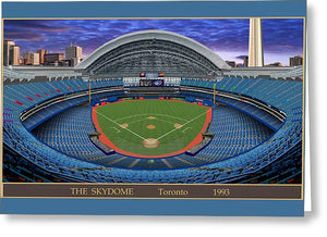 The Skydome 1993 - Greeting Card