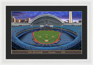 The Skydome 1993 - Framed Print