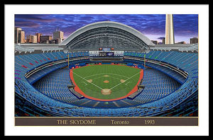 The Skydome 1993 - Framed Print