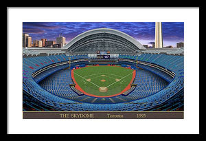 The Skydome 1993 - Framed Print