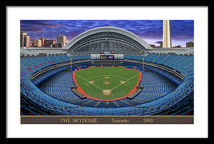 The Skydome 1993 - Framed Print