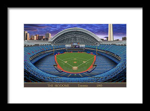 The Skydome 1993 - Framed Print