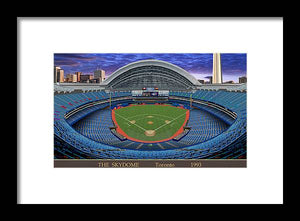 The Skydome 1993 - Framed Print