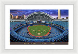 The Skydome 1993 - Framed Print