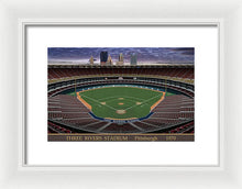 Load image into Gallery viewer, Three Rivers Stadium 1970 - Framed Print
