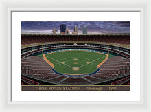 Load image into Gallery viewer, Three Rivers Stadium 1970 - Framed Print
