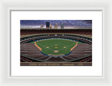 Load image into Gallery viewer, Three Rivers Stadium 1970 - Framed Print
