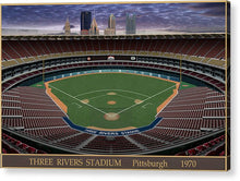 Load image into Gallery viewer, Three Rivers Stadium 1970 - Acrylic Print
