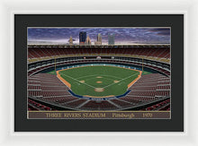 Load image into Gallery viewer, Three Rivers Stadium 1970 - Framed Print
