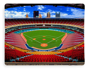 Three Rivers Stadium 1970 - Blanket