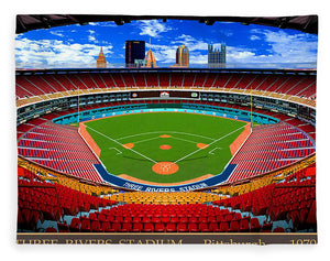 Three Rivers Stadium 1970 - Blanket