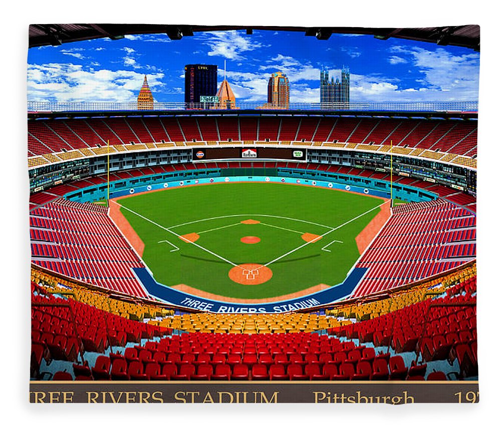 Three Rivers Stadium 1970 - Blanket