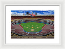 Load image into Gallery viewer, Three Rivers Stadium 1979 - Framed Print
