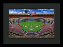 Load image into Gallery viewer, Three Rivers Stadium 1979 - Framed Print
