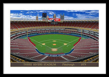 Load image into Gallery viewer, Three Rivers Stadium 1979 - Framed Print
