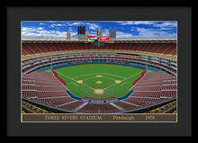 Load image into Gallery viewer, Three Rivers Stadium 1979 - Framed Print
