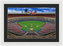 Load image into Gallery viewer, Three Rivers Stadium 1979 - Framed Print
