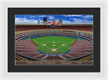 Load image into Gallery viewer, Three Rivers Stadium 1979 - Framed Print
