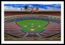 Load image into Gallery viewer, Three Rivers Stadium 1979 - Framed Print
