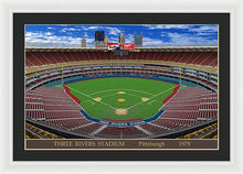 Load image into Gallery viewer, Three Rivers Stadium 1979 - Framed Print
