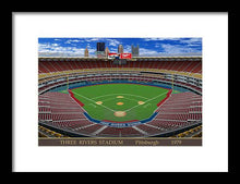 Load image into Gallery viewer, Three Rivers Stadium 1979 - Framed Print
