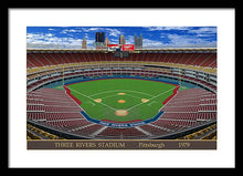 Load image into Gallery viewer, Three Rivers Stadium 1979 - Framed Print
